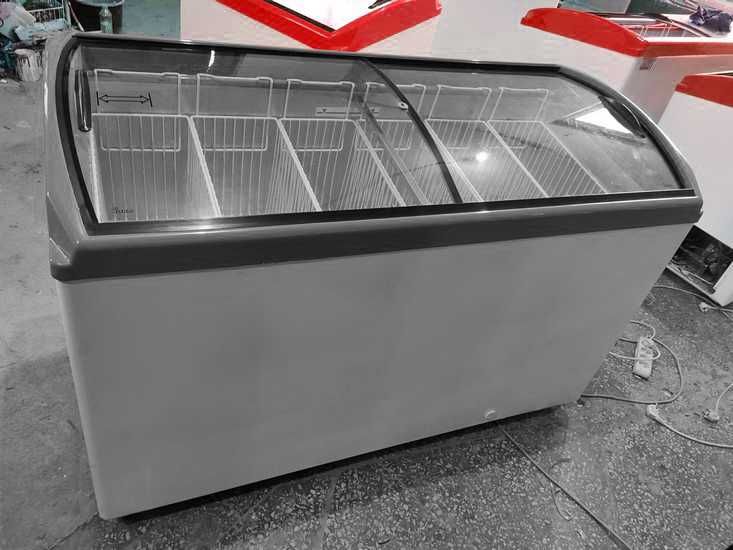 Морозильні ларі камери Юка Угур 300,400,500,800л Сірі. Гарний стан
