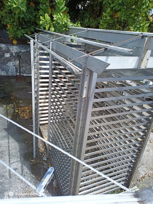 Gênero de viveiro em inox e alumínio
