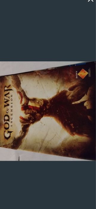 Manual jogo Ps3 God of War Ascension