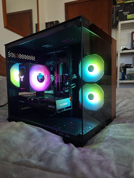 PC GAMER RYZEN 5 5500 + RX 6600 XT + 16GB RAM + SSD NVME 512GB