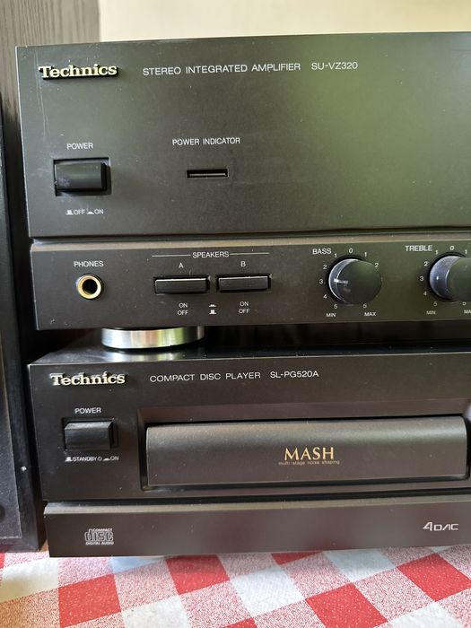 Technics zestaw cd plus wzmacniacz SU -VZ320