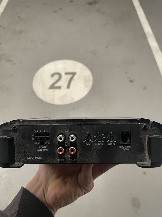 Wzmacniacz Alpine MRV 500 Subwoofer Car Audio Bass