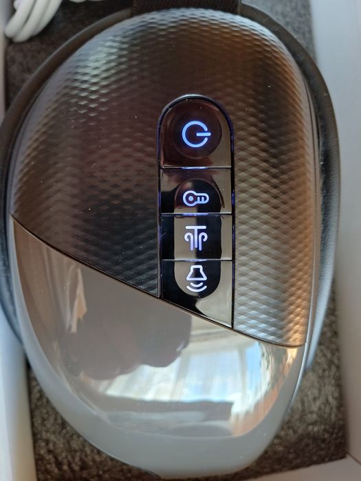 Смарт-масажер для очей з підігрівом, Bluetooth та вібрацією. Новий.