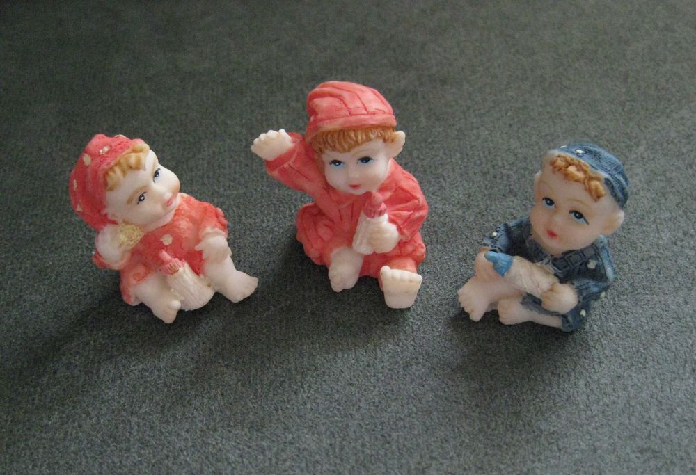 10 de Miniaturas Bebé Marfinite - Todos diferentes