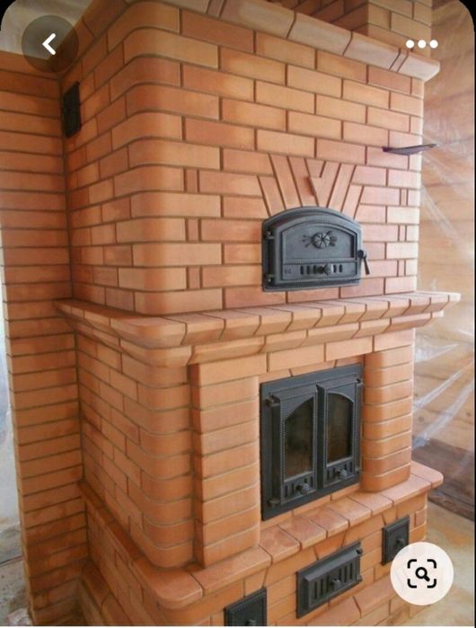 Кладка, груби, каміни, печі. Печнік, цегла пічна