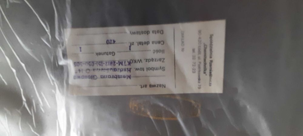 Membrana naciąg perkusji 25 szt za  zł hydraulik Dawhan 14''