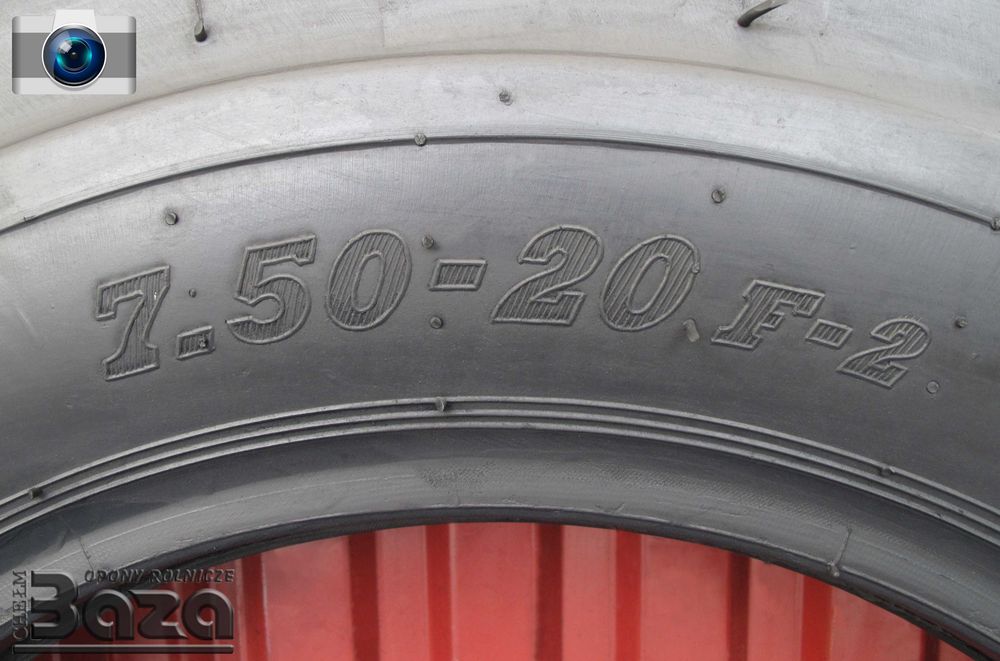 BAZĄ Opona 7.50-20 TRX Tyres 8PR Mocna Gruba + Tani Kurier !