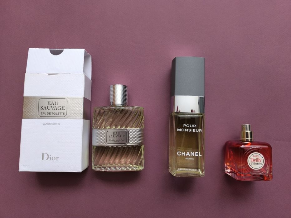 Парфюмы Dior CHANEL Hermes из личной коллекции