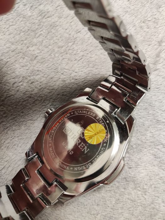 Мужские наручные часы Curren 8110 (Silver-Black)