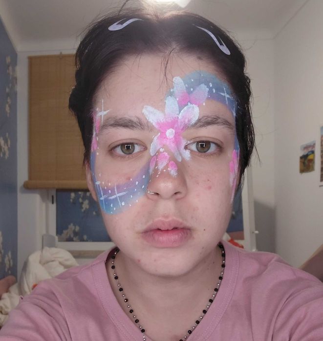 Pinturas faciais para festas Infantis