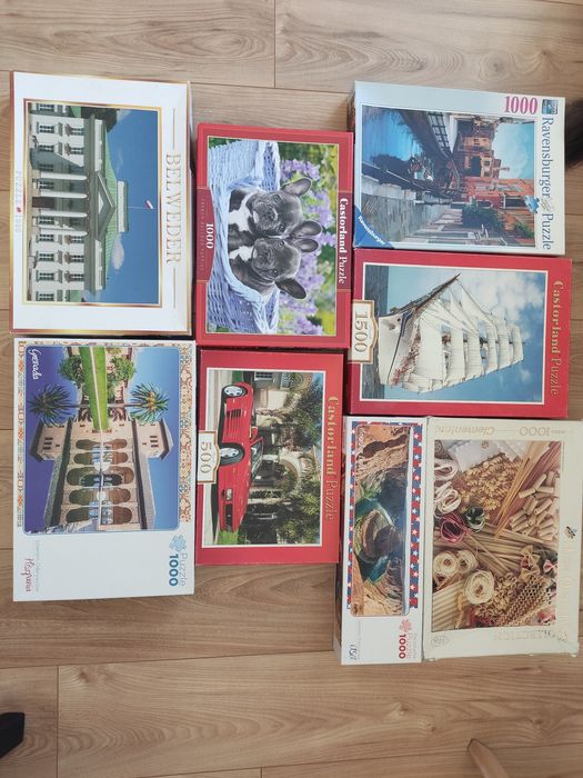 Puzzle 500, 1000, 1500