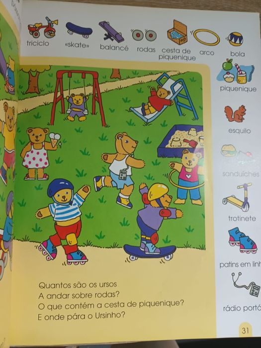 Lindo Livro 'As Minhas Primeiras 1000 Palavras '