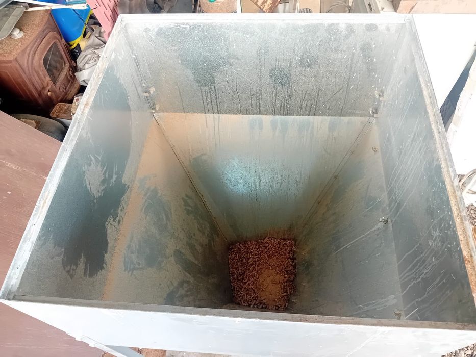Cilo de caldeira pellets