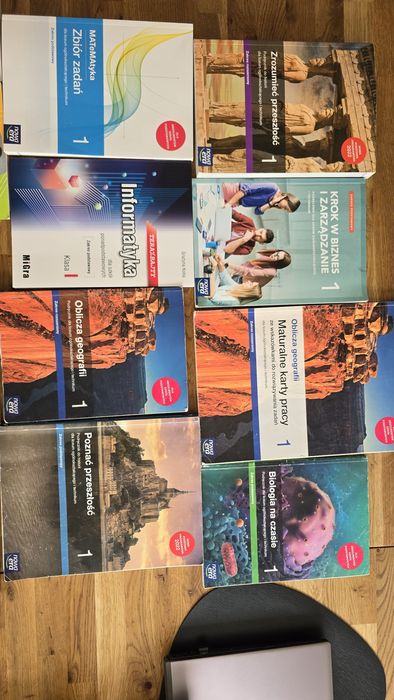 Podręczniki 1 klasa liceum