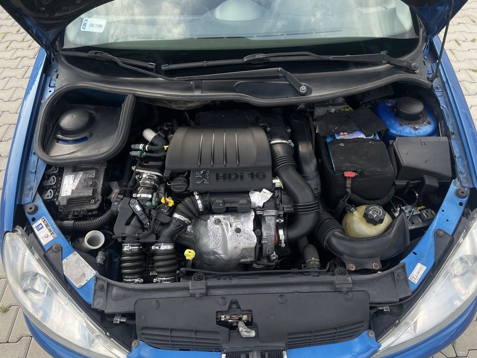 Peugeot 206 CC cześci 1.1 1.4 1.6 2.0 cabrio RC GTI GT S16