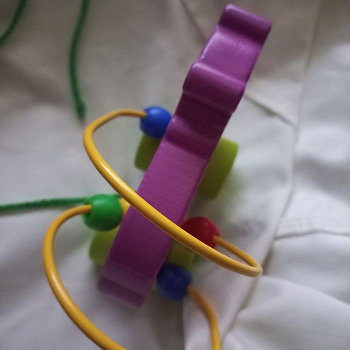 Chipopotan drewniany do ciągnięcia