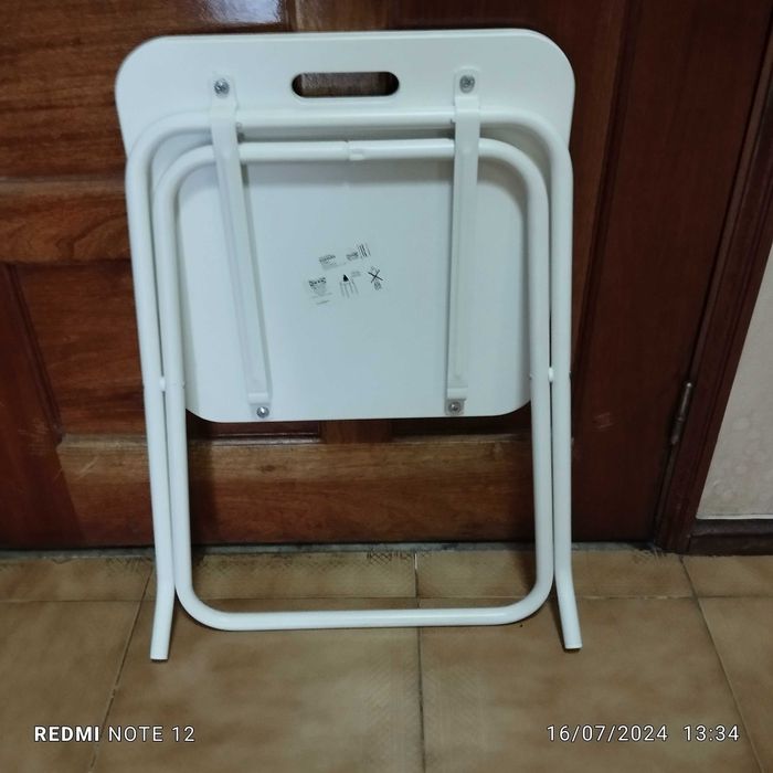 Banco ikea Dobrável Branco