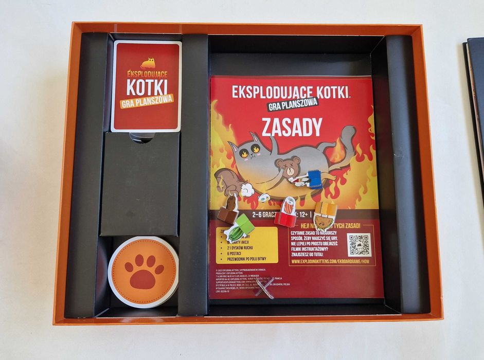 Gra planszowa Eksplodujące kotki