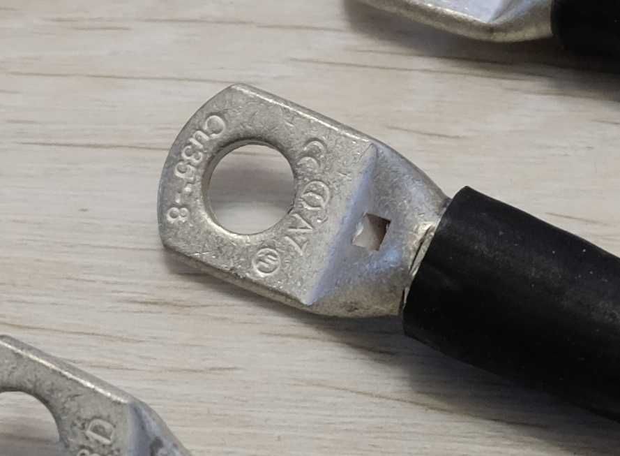 кабель перемичка 35мм2 -> 35 50 100 см медь для батареи, BMS, инвертор