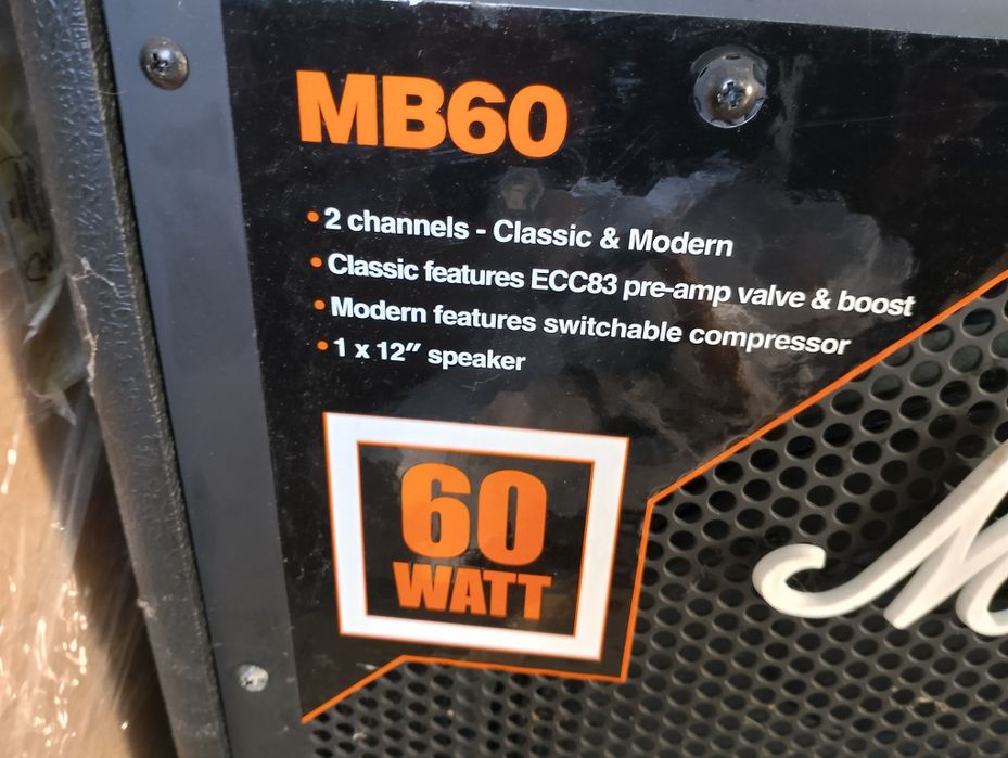 Wzmacniacz gitarowy Marshall MB60 60W