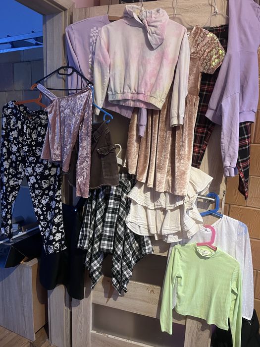 Ubrania dla dziewczynka r.134/140 H&M Zara Reserved Sinsay Pepco