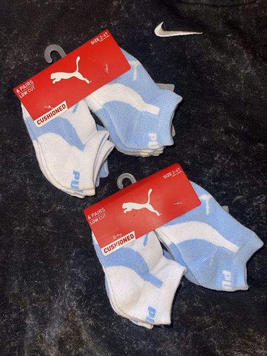 Набір дитячих шкарпеток Puma 2-4 рокт дитячі носочки Puma