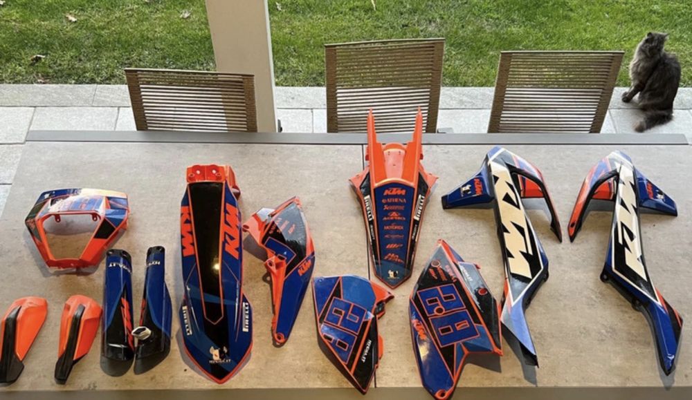 Plasticos ktm 2017 a 2019
