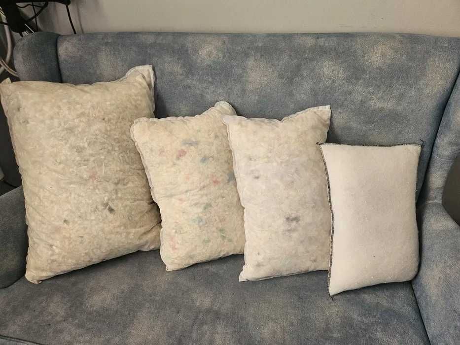 Poduszki wsypy meblowe jaśki oparciowe  skosy rogi, poduszki ogrodowe