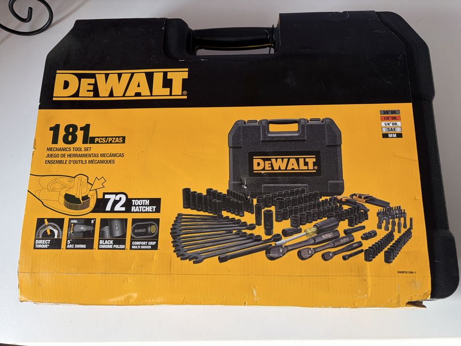 NOWY Zestaw Narzędzi DEWALT 181 el. DWMT81596-1