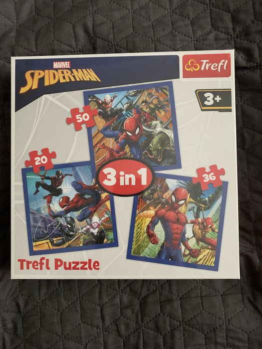 Пазли, пазл 3в1. Спайдермен та друзі