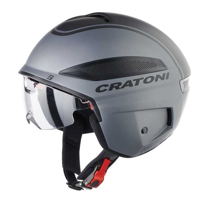 Kask Cratoni Vigor Stone Matt L/XL 60-61cm rower motocykl NOWY!