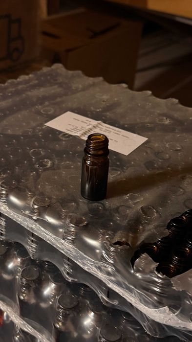 Frascos de vidro pequenos de 5ml