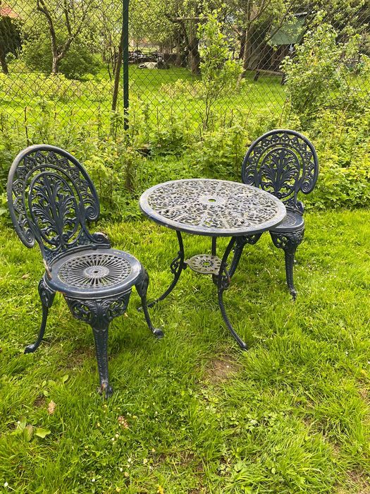 Komplet mebli ogrodowych ławka