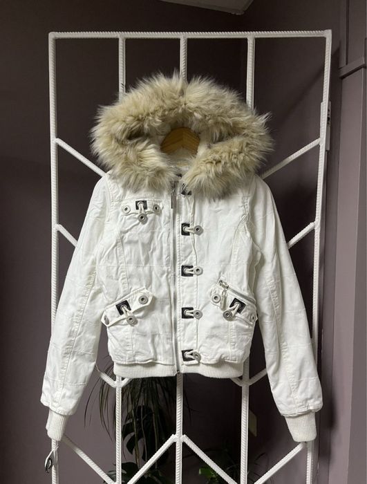 Opium бомбер с мехом y2k б