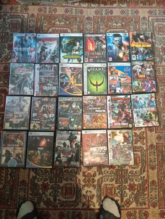 Ігрові діски на пк за всі лот 23 штуки 240грн