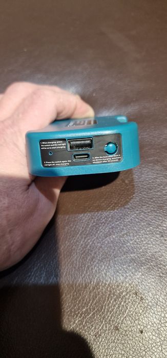 Adapter USB ,USB-C do akumulatorów makita