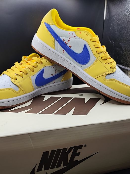 Air Jordan 1 Low x Travis Scott Canary