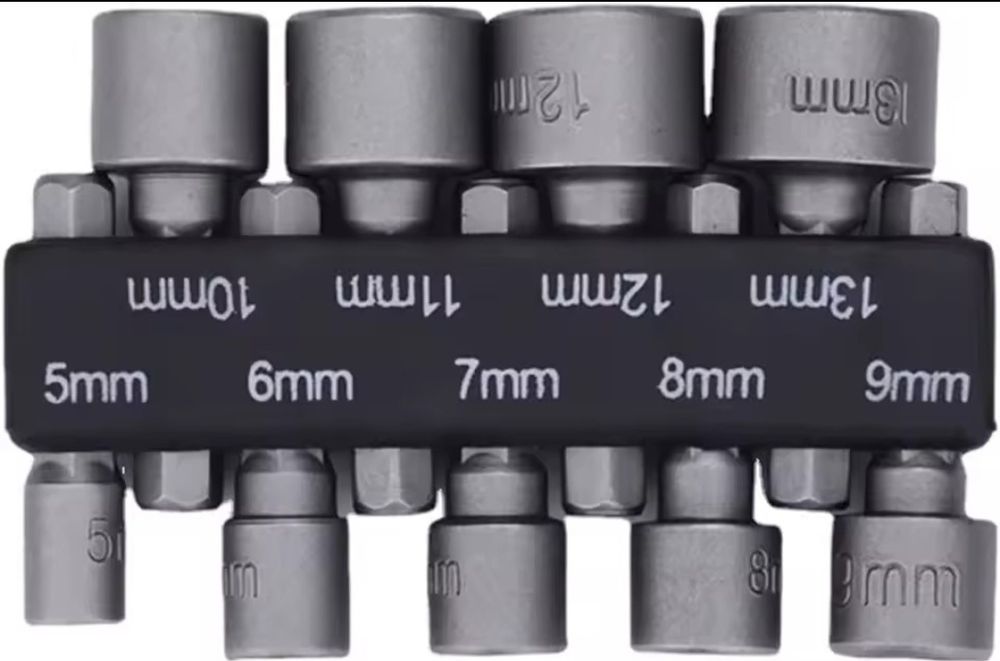 Набір шестигранних торцевих насадок 5-13мм