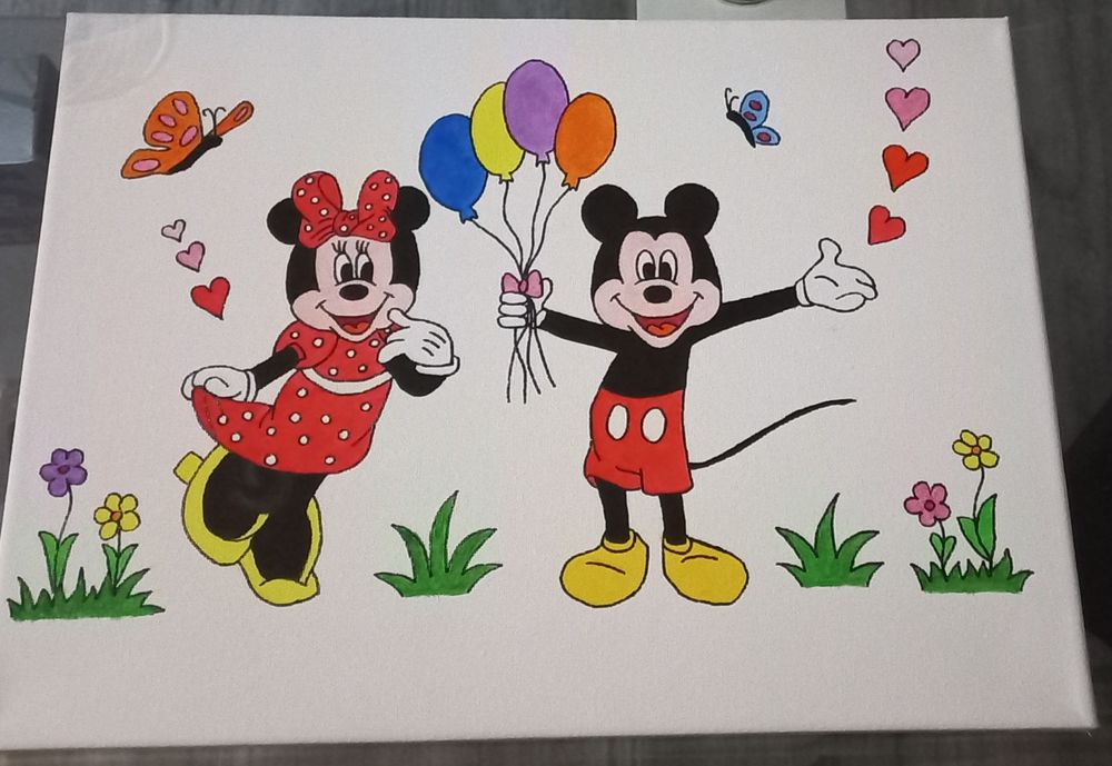 Namaluje obraz plakat postacie z bajek