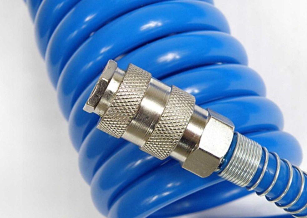 Mangueira espiral para compressor, 10 metros Ø10