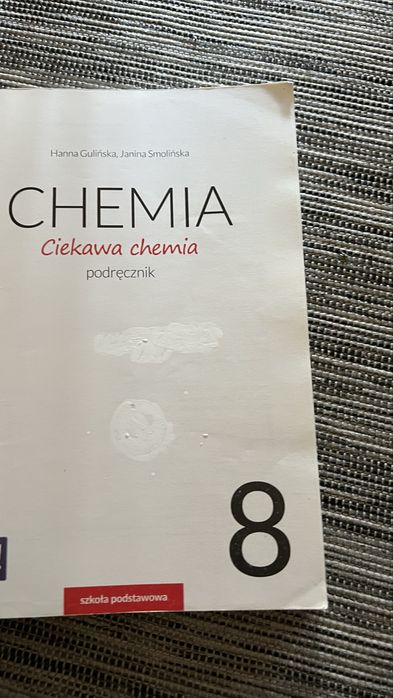 Podręcznik do Chemi ciekawa chemia klasa 8