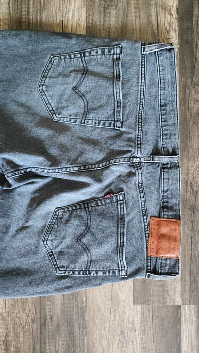 klasyczne, szare spodnie Levi's 511  36/32