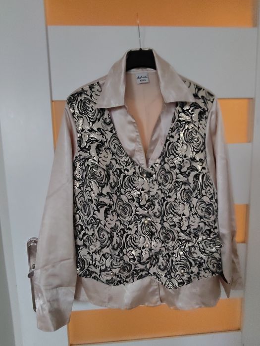 Koszulo-kamizelka damska