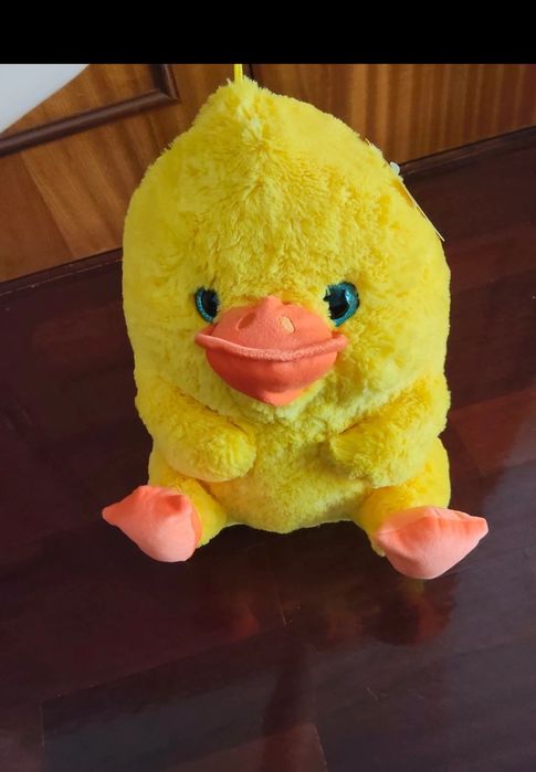 Peluche Pato amarelo 35 cm