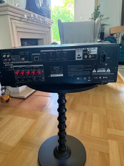 Denon AVR-1713 - amplituner 5.1, HDMI, AirPlay + pilot + mikrofon Audyssey.
