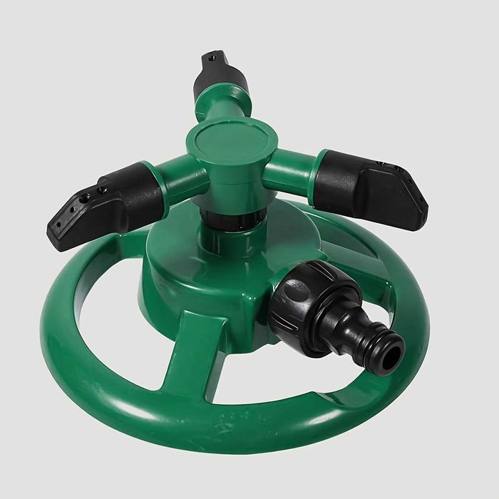 Aspersor de Jardim 360° com Rotação Automática Rega Agricultura NOVO