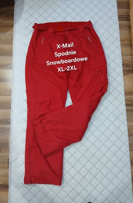 X-Mail Spodnie Snowboardowe Narciarskie Damskie XL-2xl jak nowe