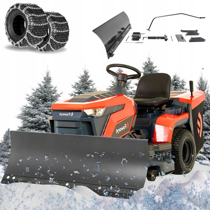 Traktorek spalinowy 17km faworyt pro tr92hve kosiarka pług odśnieżarka