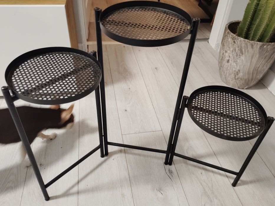 Kwietnik metalowy nowy