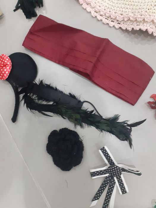 Enfeites de festa : conj 17 peças